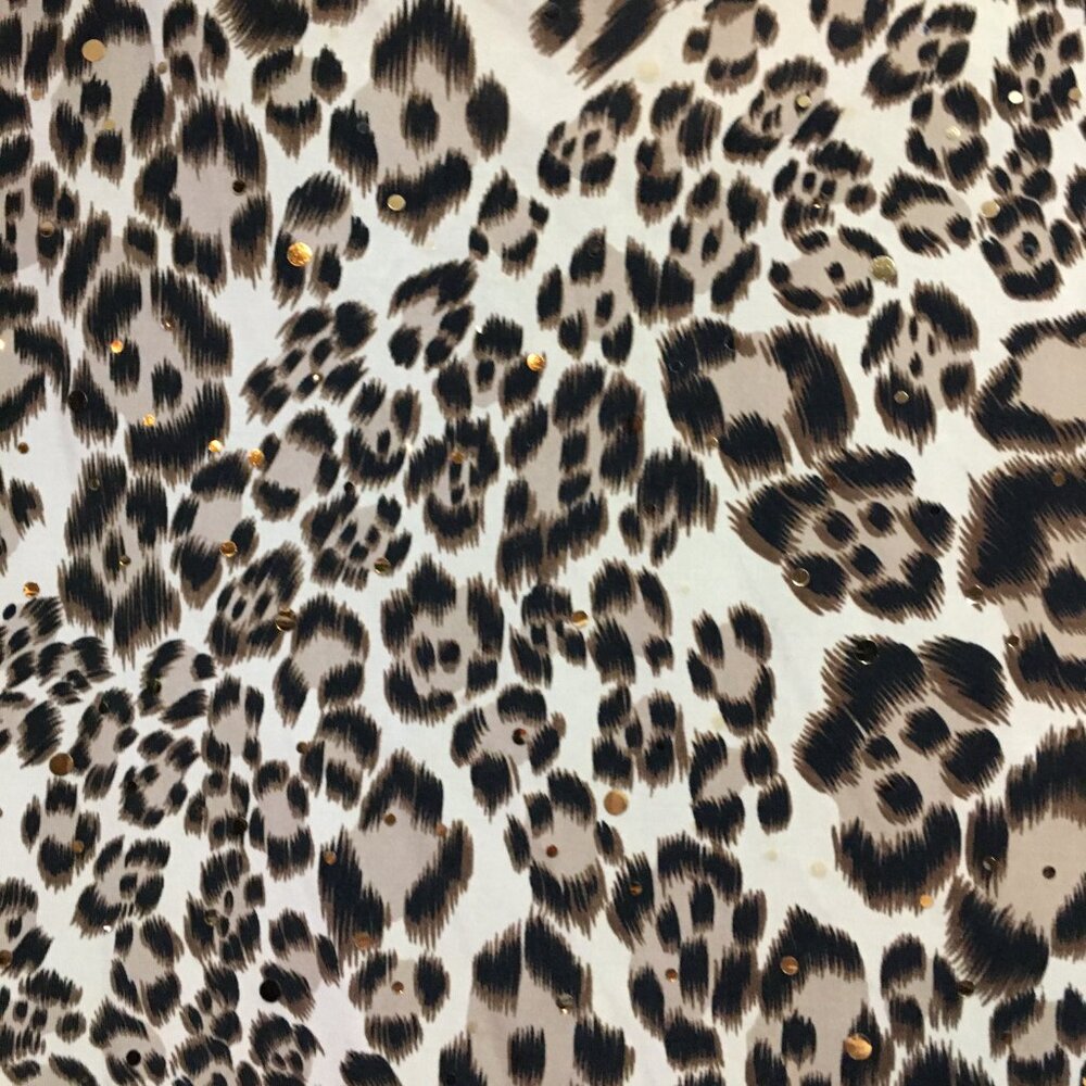 Leopard Print Layered Look Top - image 4